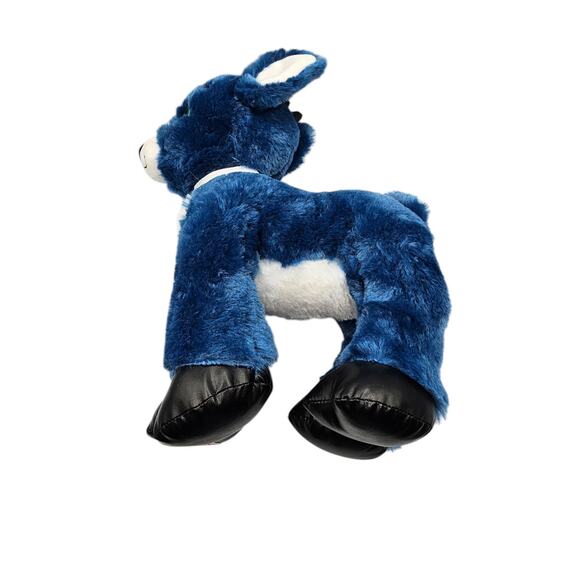Build A Bear Workshop Tinsel The Reindeer 16" Plush Stuffed Animal Blue BAB - Picture 5 of 6